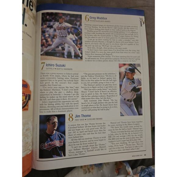 2001 WORLD SERIES PROGRAM - YANKEES DIAMONBACKS - Picture 8 of 15